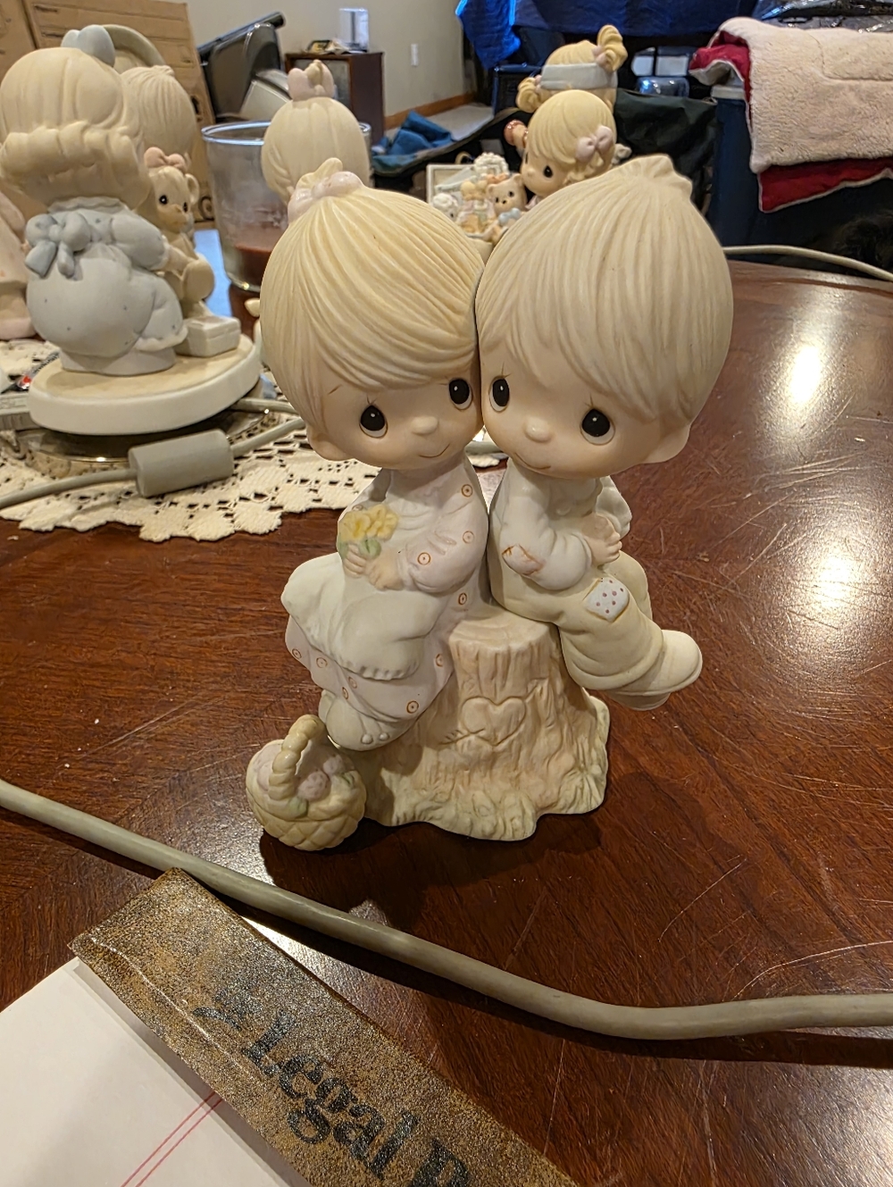 "Love One Another" Precious Moments Figurine.  One Of The Original 21 Figurines